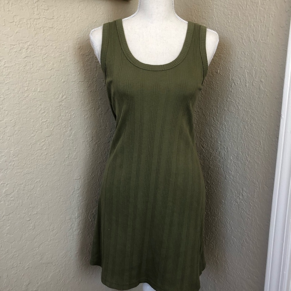 Forrest Green Casual Mini dress